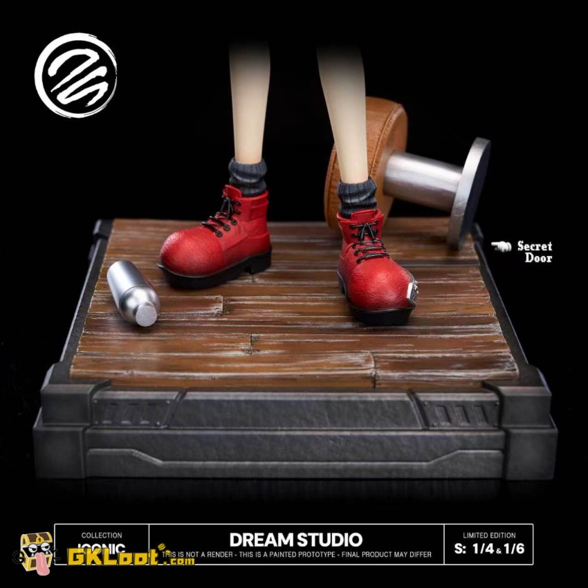 Dream Studio Final Fantasy Tifa Lockhart Statue - View 9 Dream Studio Final Fantasy Tifa Lockhart Statue - View 9