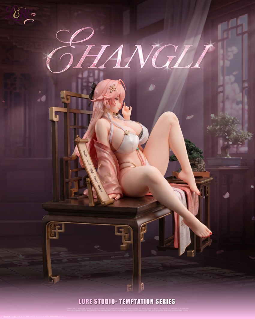 Lure Studio 1/6 Wuthering Waves Changli Statue - View 2 Lure Studio 1/6 Wuthering Waves Changli Statue - View 2