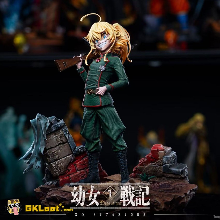 Masterpiece Kinetic Studio 1/4 Saga of Tanya the Evil Tanya von Degurechaff Statue - View 1 Masterpiece Kinetic Studio 1/4 Saga of Tanya the Evil Tanya von Degurechaff Statue - View 1
