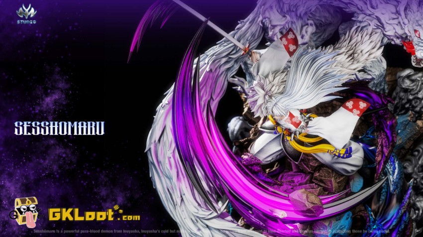 Mu Yao Studio 1/6 Inuyasha Sesshoumaru Statue - View 6 Mu Yao Studio 1/6 Inuyasha Sesshoumaru Statue - View 6