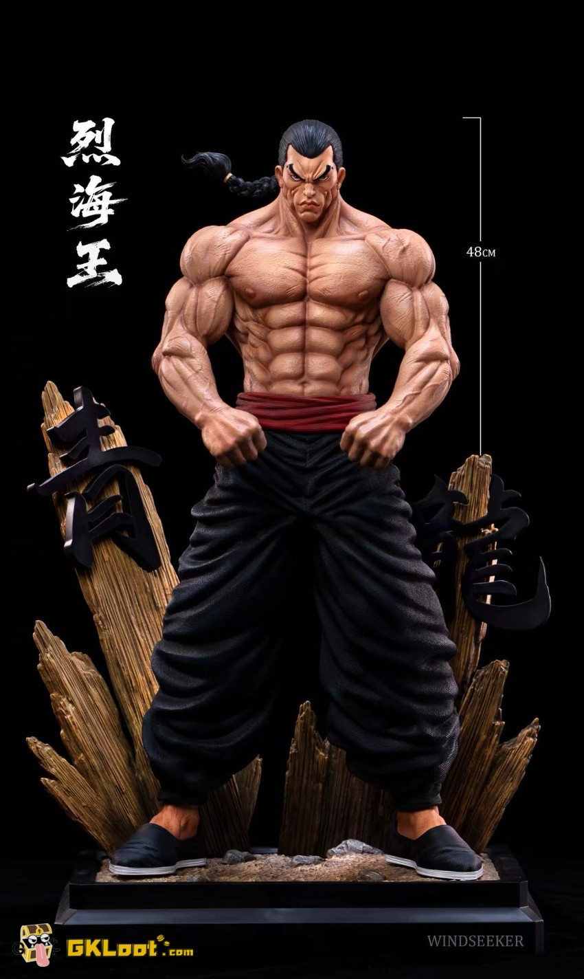 Windseeker Studio Baki the Grappler Retsu Kaioh Statue - View 3 Windseeker Studio Baki the Grappler Retsu Kaioh Statue - View 3