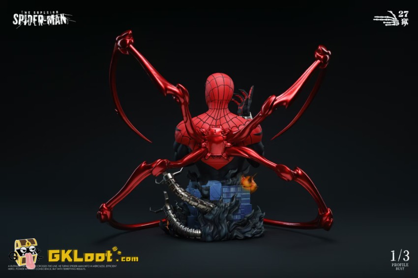 27abyss Studio Marvel Superior Spider-Man Bust - View 3 27abyss Studio Marvel Superior Spider-Man Bust - View 3