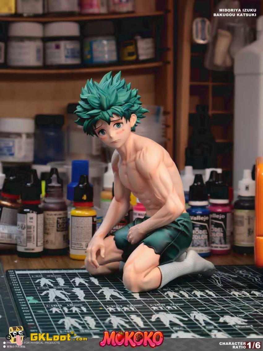 MOKOKO Studio My Hero Academia Izuku Midoriya & Katsuki Bakugo Statue - View 9 MOKOKO Studio My Hero Academia Izuku Midoriya & Katsuki Bakugo Statue - View 9