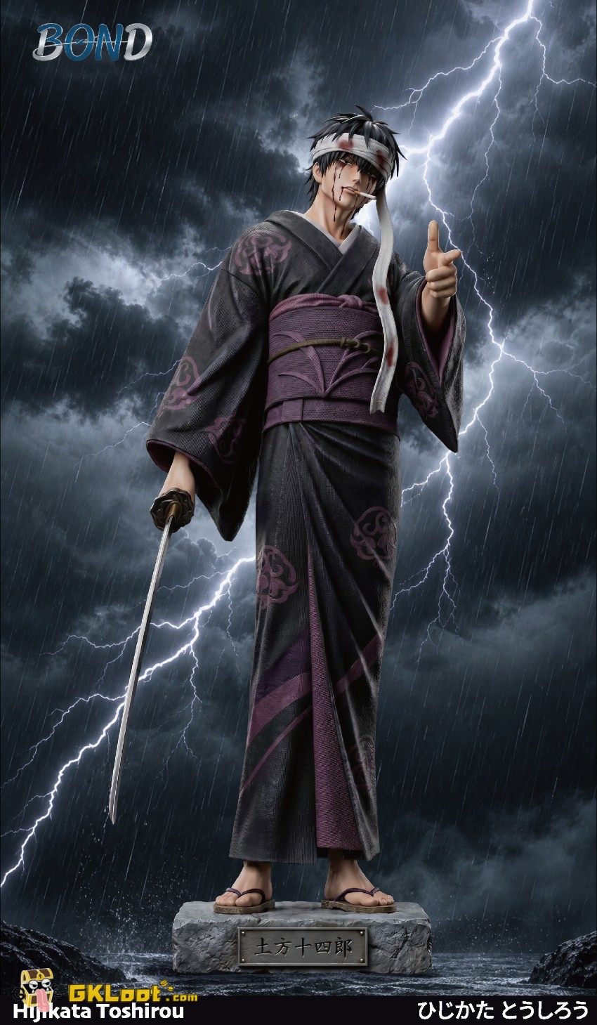 BOND Studio 1/6 Gintama Hijikata Toshirou Statue - View 2 BOND Studio 1/6 Gintama Hijikata Toshirou Statue - View 2