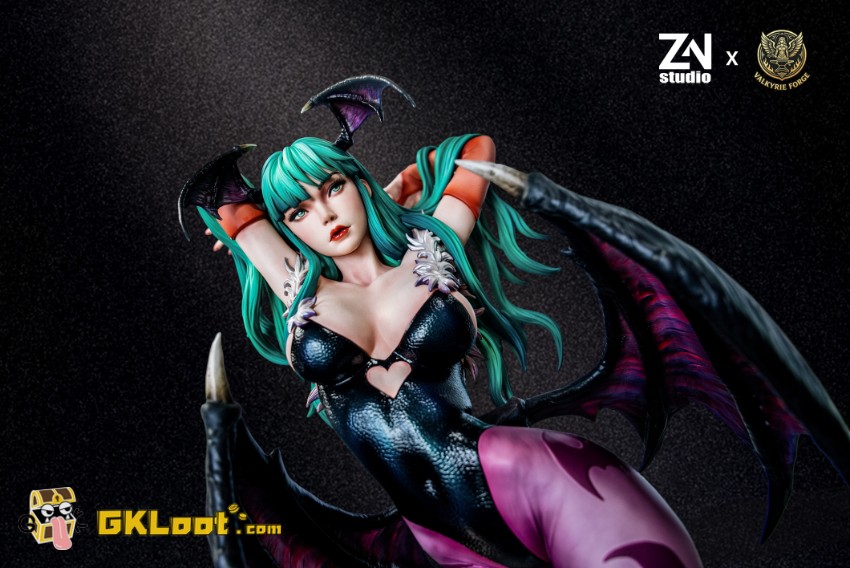 ZN Studio & Valkyrie Forge Studio 1/3 Darkstalkers Morrigan Aensland Statue - View 4 ZN Studio & Valkyrie Forge Studio 1/3 Darkstalkers Morrigan Aensland Statue - View 4