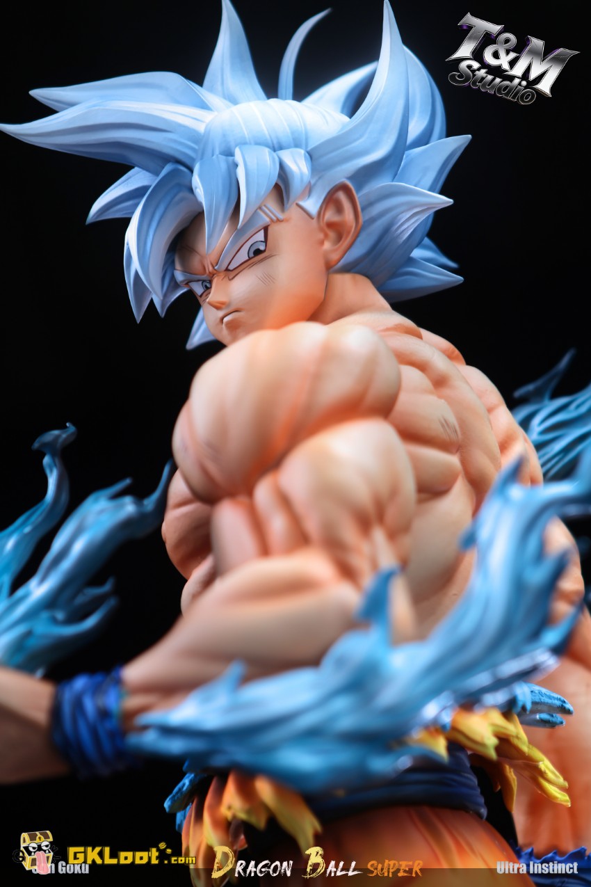 T&M Studio Studio Dragon Ball Super Son Goku Ultra Instinct Statue - View 7 T&M Studio Studio Dragon Ball Super Son Goku Ultra Instinct Statue - View 7