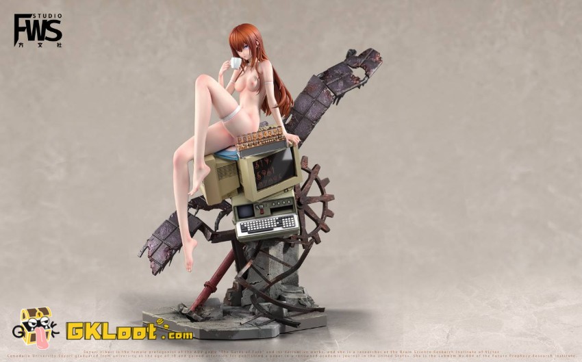 FWS Studio 1/6 Steins;Gate Makise Kurisu Statue - View 6 FWS Studio 1/6 Steins;Gate Makise Kurisu Statue - View 6