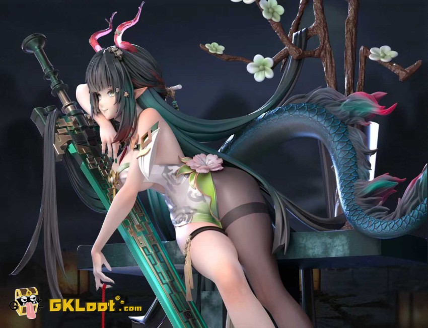 MiYin Studio 1/6 Arknights Zhuang Fangyi Statue - View 5 MiYin Studio 1/6 Arknights Zhuang Fangyi Statue - View 5