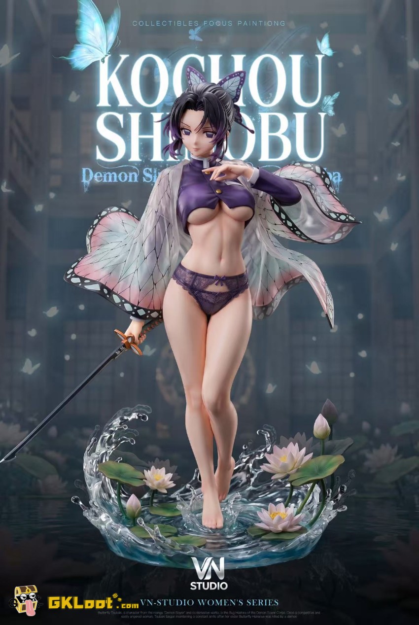 VN Studio 1/6 Demon Slayer Kochou Shinobu Statue - View 3 VN Studio 1/6 Demon Slayer Kochou Shinobu Statue - View 3