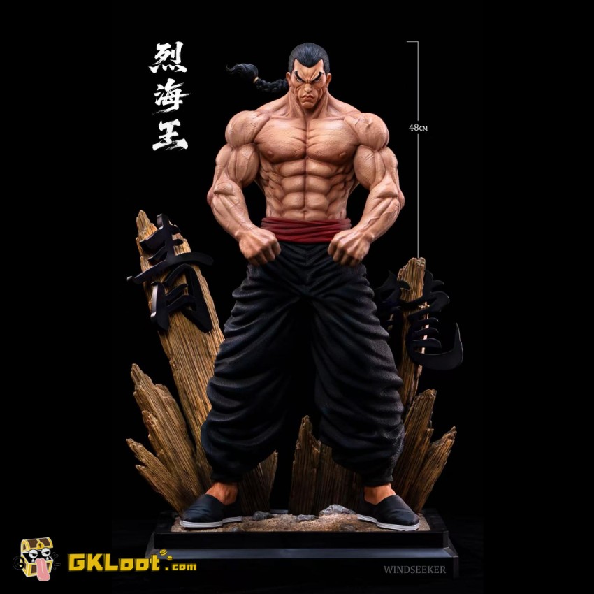 Windseeker Studio Baki the Grappler Retsu Kaioh Statue - View 1 Windseeker Studio Baki the Grappler Retsu Kaioh Statue - View 1