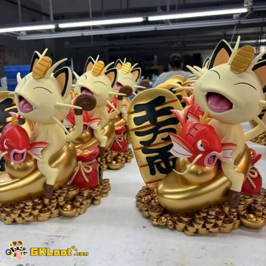 DY Studio Pokémon Meowth Statue - View 1 DY Studio Pokémon Meowth Statue - View 1