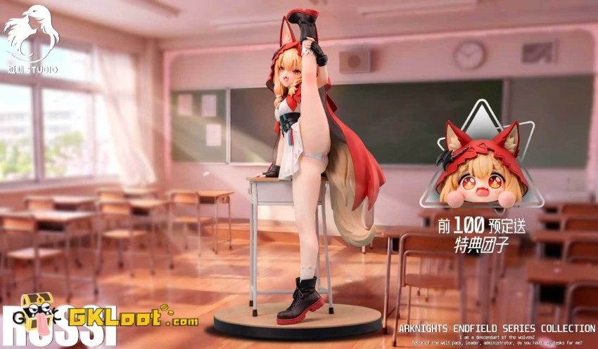 Ji Meng Studio 1/6 Arknights Rossi Statue - View 4 Ji Meng Studio 1/6 Arknights Rossi Statue - View 4
