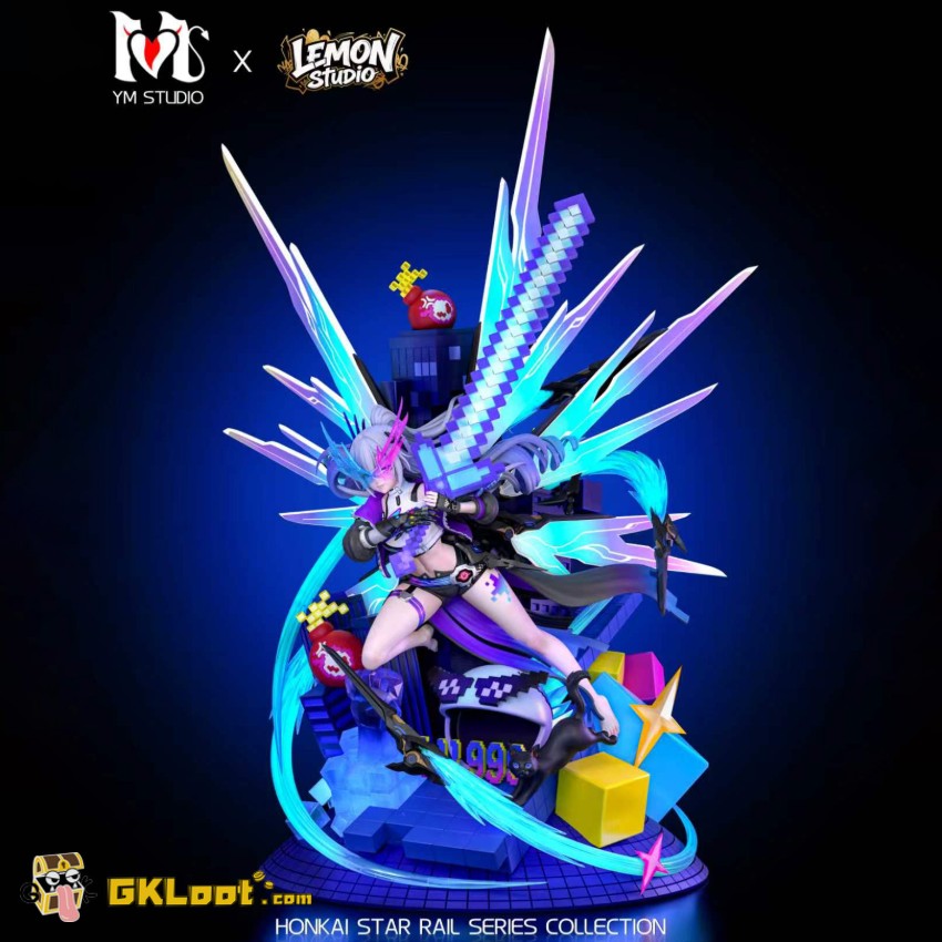 Lemon & YM Studio 1/4 Honkai: Star Rail Silver Wolf Statue w/ LED - View 1 Lemon & YM Studio 1/4 Honkai: Star Rail Silver Wolf Statue w/ LED - View 1