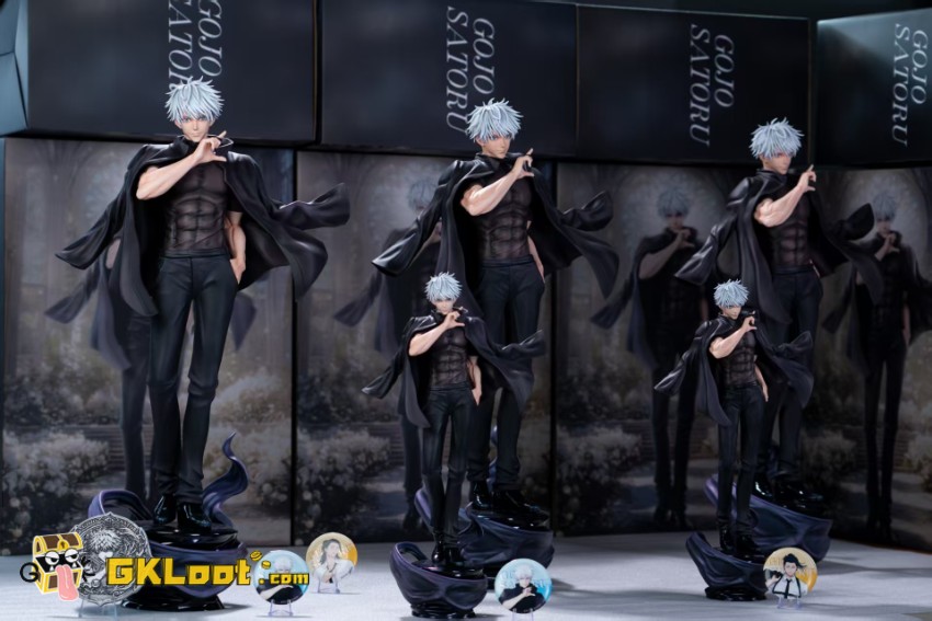 ZanyJoke & FANTASY Studio Jujutsu Kaisen Satoru Gojo Statue w/ LED - View 8 ZanyJoke & FANTASY Studio Jujutsu Kaisen Satoru Gojo Statue w/ LED - View 8
