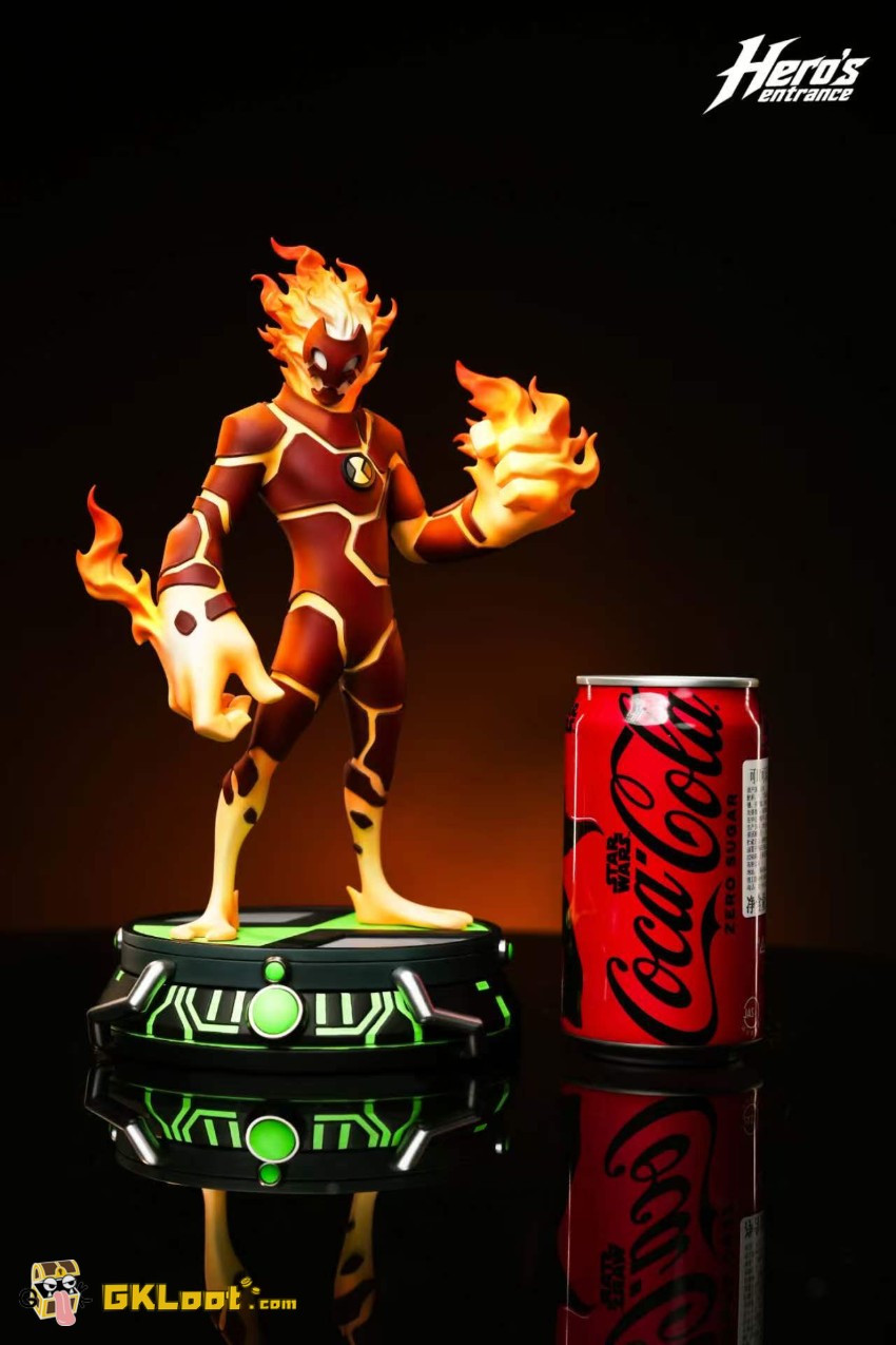 Hero's Entrance Studio Heatblast Statue - View 2 Hero's Entrance Studio Heatblast Statue - View 2