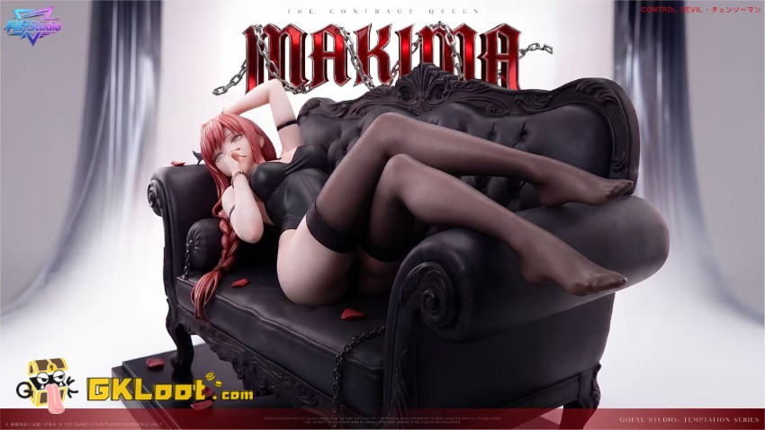 Gou Ye Studio 1/6 Chainsaw Man Makima Statue - View 5 Gou Ye Studio 1/6 Chainsaw Man Makima Statue - View 5