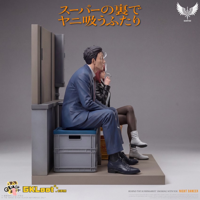 Saoirse Studio 1/6 Smoking Behind the Supermarket with You Sasaki & Yamada Statue - View 6 Saoirse Studio 1/6 Smoking Behind the Supermarket with You Sasaki & Yamada Statue - View 6