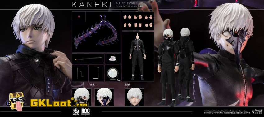 ROCKETTOYS Studio 1/6 Tokyo Ghoul Licensed Kaneki Ken Action Figure - View 16 ROCKETTOYS Studio 1/6 Tokyo Ghoul Licensed Kaneki Ken Action Figure - View 16