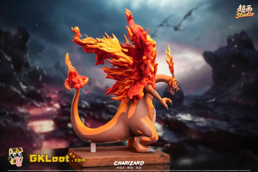 Chao Hua Studio Pokémon Charizard Statue - View 6 Chao Hua Studio Pokémon Charizard Statue - View 6