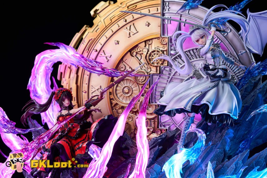 Imagination Studio 1/6 Date A Live Tokisaki Kurumi VS Queen Statue w/ LED - View 10 Imagination Studio 1/6 Date A Live Tokisaki Kurumi VS Queen Statue w/ LED - View 10