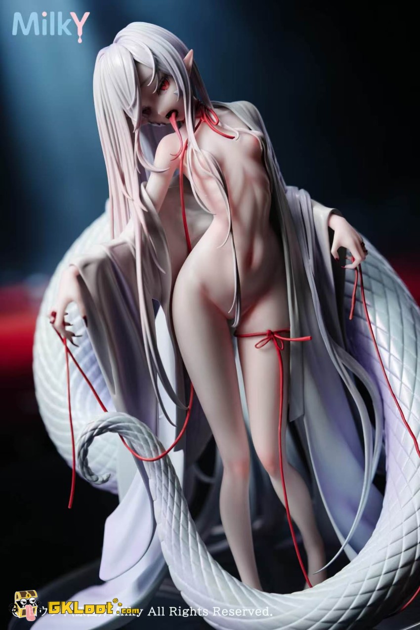 Milky Studio Shimmering Light Jormungand Statue - View 2 Milky Studio Shimmering Light Jormungand Statue - View 2
