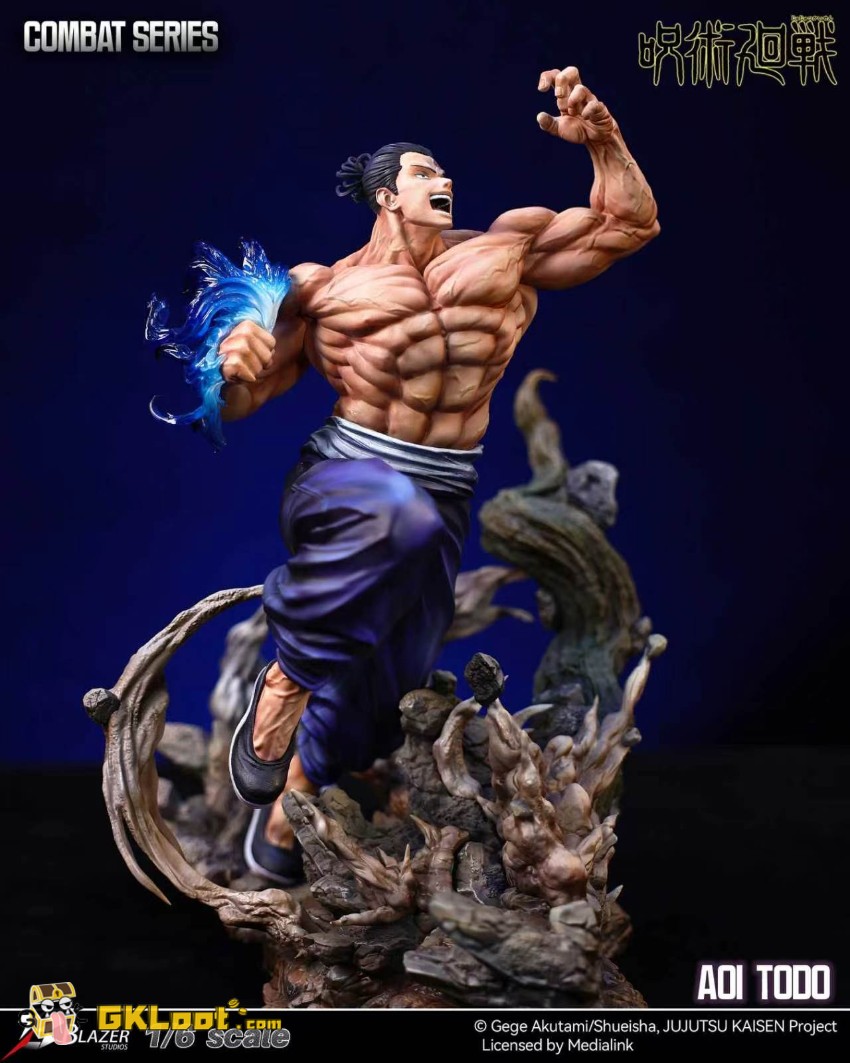 Blazer Studio 1/6 Jujutsu Kaisen Yuji Itadori & Aoi Todo Statue - View 6 Blazer Studio 1/6 Jujutsu Kaisen Yuji Itadori & Aoi Todo Statue - View 6