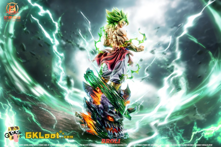 Yi Shou Studio Dragon Ball Broly Statue w/ LED - View 2 Yi Shou Studio Dragon Ball Broly Statue w/ LED - View 2