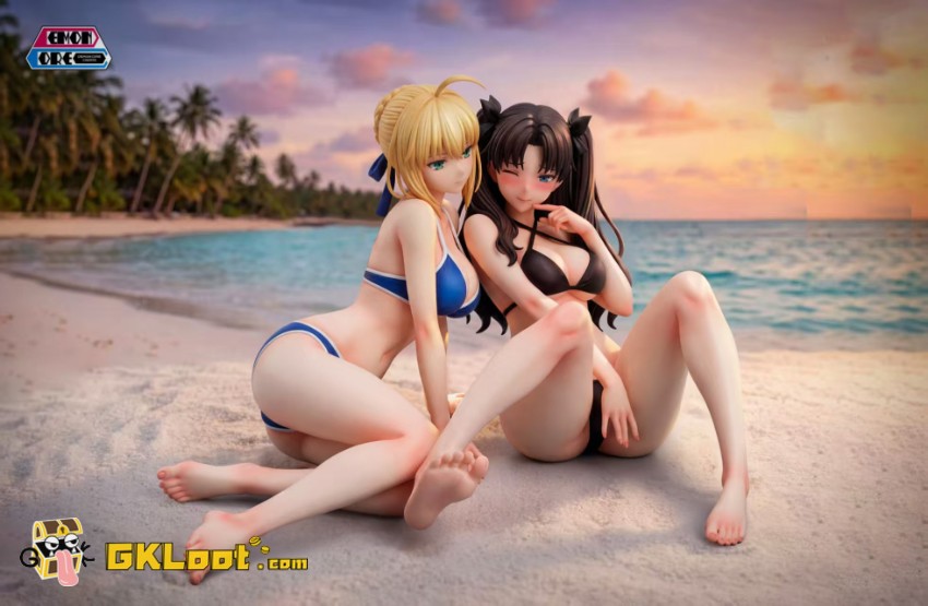 Demon Core Studio 1/6 Fate Tohsaka Rin & Saber Artoria Pendragon Statue - View 7 Demon Core Studio 1/6 Fate Tohsaka Rin & Saber Artoria Pendragon Statue - View 7