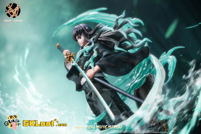 Food Chain Studio 1/6 Demon Slayer Tokitou Muichirou Statue w/ LED - View 7 Food Chain Studio 1/6 Demon Slayer Tokitou Muichirou Statue w/ LED - View 7