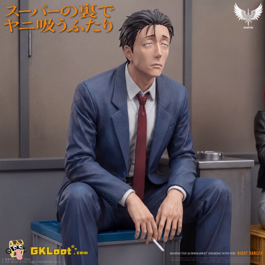 Saoirse Studio 1/6 Smoking Behind the Supermarket with You Sasaki & Yamada Statue - View 3 Saoirse Studio 1/6 Smoking Behind the Supermarket with You Sasaki & Yamada Statue - View 3