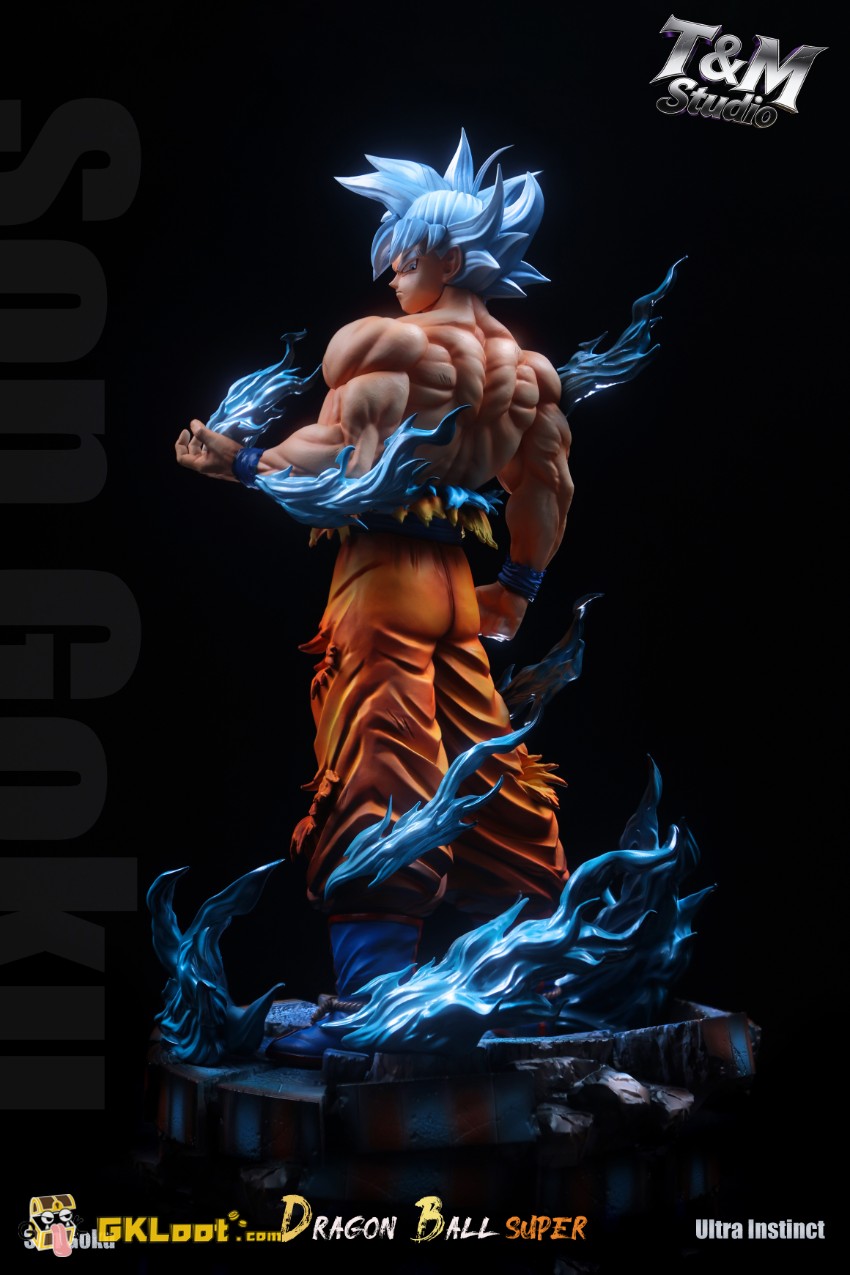 T&M Studio Studio Dragon Ball Super Son Goku Ultra Instinct Statue - View 2 T&M Studio Studio Dragon Ball Super Son Goku Ultra Instinct Statue - View 2