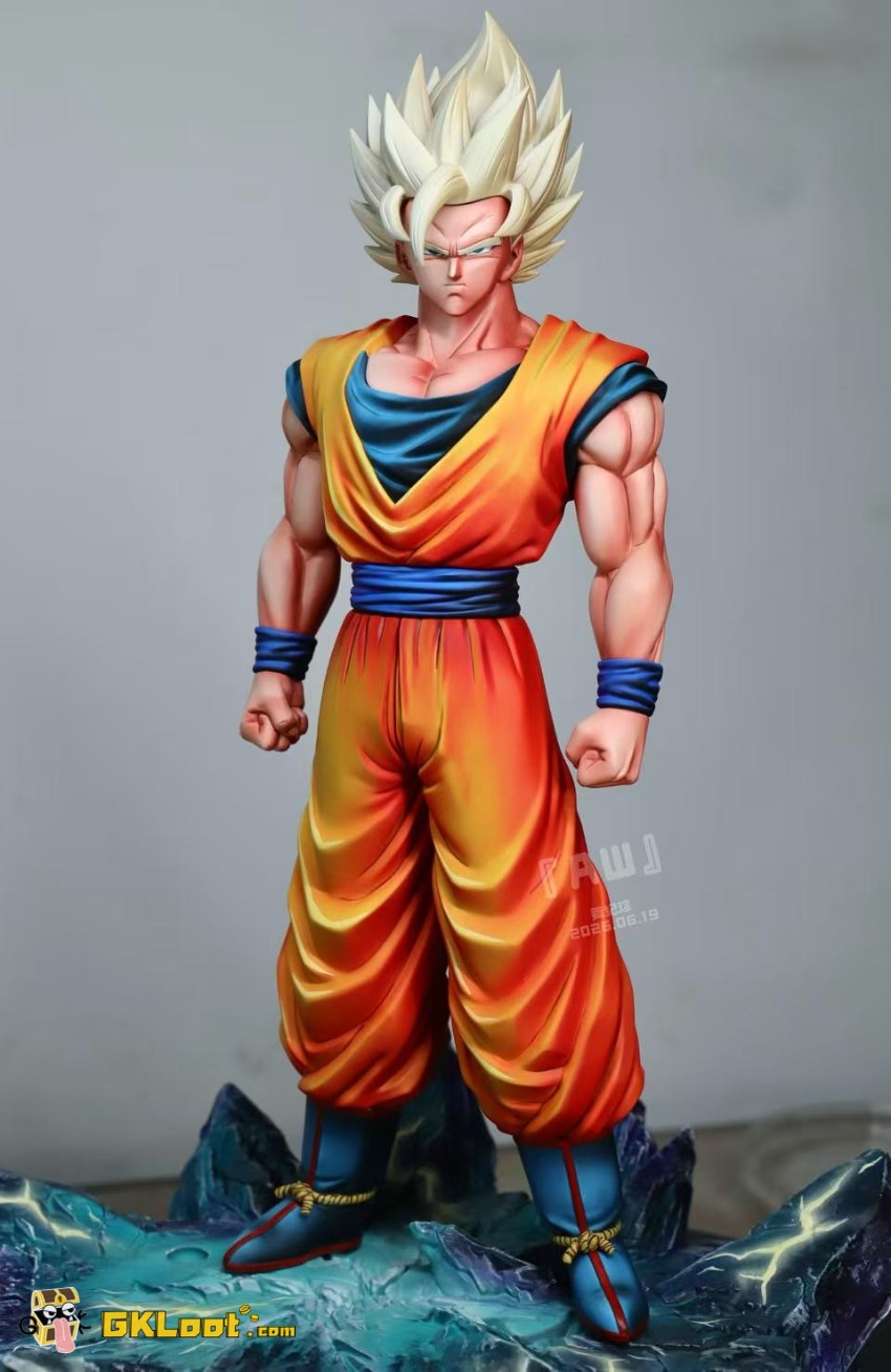 AW Studio Dragon Ball Son Goku Statue - View 4 AW Studio Dragon Ball Son Goku Statue - View 4