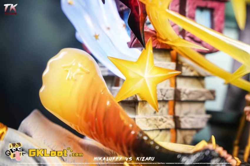 TK Studio One Piece Nika Luffy VS Borsalino Statue - View 2 TK Studio One Piece Nika Luffy VS Borsalino Statue - View 2