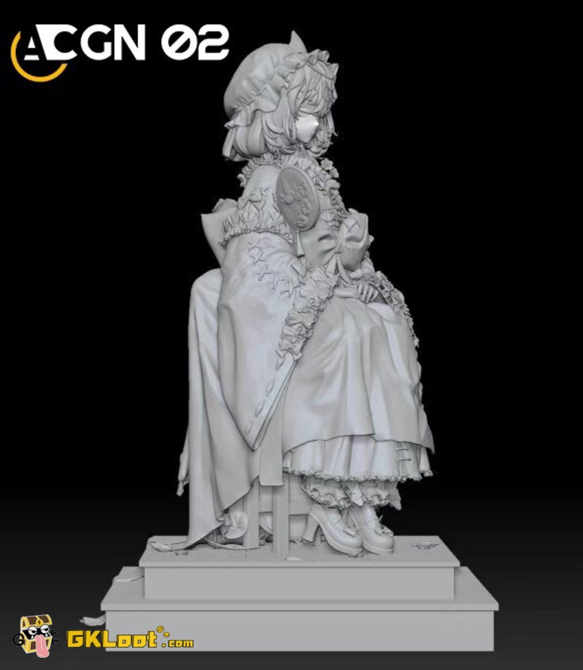 ACGN 02 Studio 1/7 Touhou Project Yuyuko Saigyouji Statue - View 3 ACGN 02 Studio 1/7 Touhou Project Yuyuko Saigyouji Statue - View 3