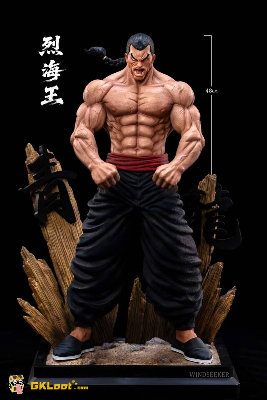 Windseeker Studio Baki the Grappler Retsu Kaioh Statue - View 8 Windseeker Studio Baki the Grappler Retsu Kaioh Statue - View 8