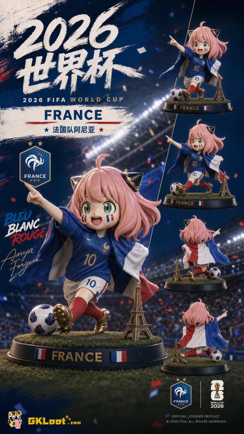 XUJI Studio Spy × Family Anya Forger Statue - View 8 XUJI Studio Spy × Family Anya Forger Statue - View 8