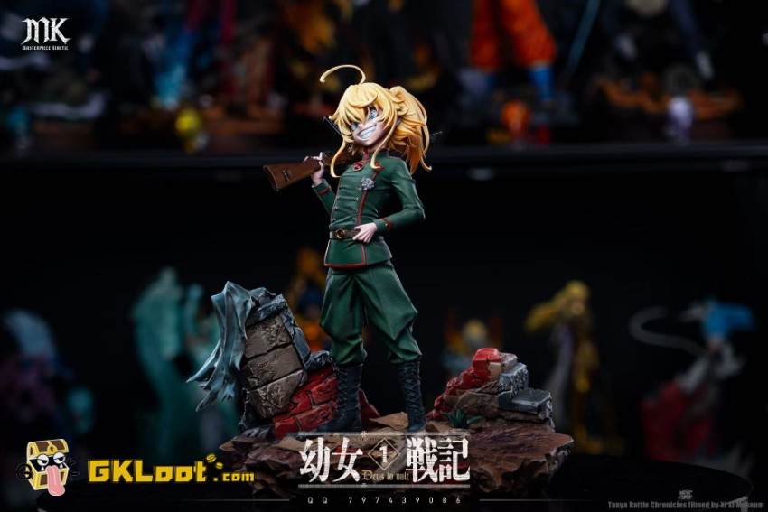 Masterpiece Kinetic Studio 1/4 Saga of Tanya the Evil Tanya von Degurechaff Statue - View 3 Masterpiece Kinetic Studio 1/4 Saga of Tanya the Evil Tanya von Degurechaff Statue - View 3
