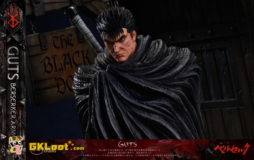 Panda Studio 1/4 Berserk Guts Statue - View 2 Panda Studio 1/4 Berserk Guts Statue - View 2