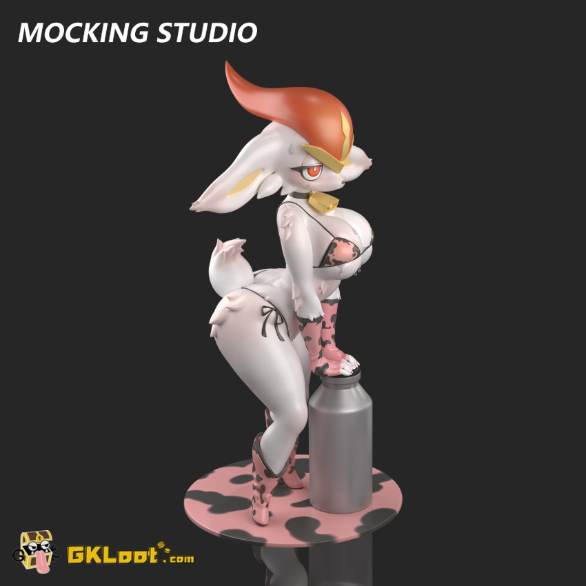 Mocking & YUIO Studio Pokémon Cinderace Statue - View 2 Mocking & YUIO Studio Pokémon Cinderace Statue - View 2