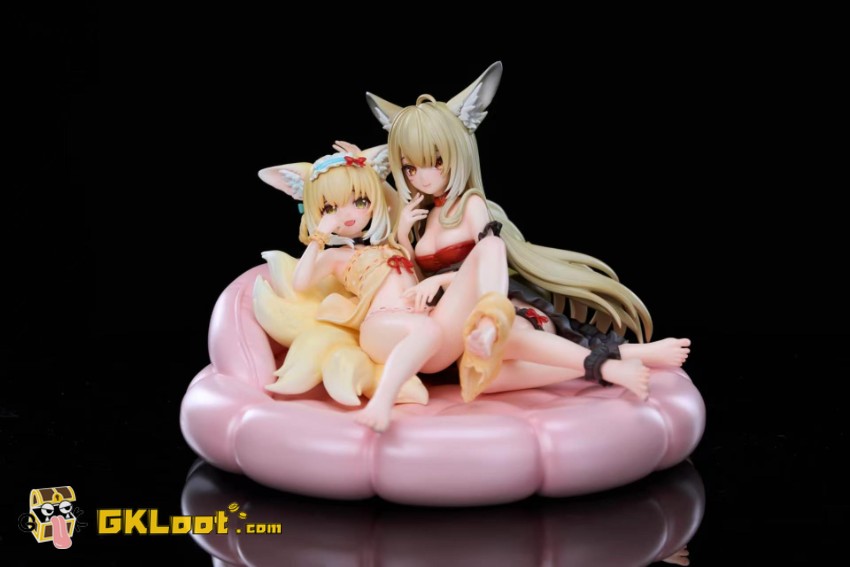 Lolikoo Studio 1/6 Arknights Suzuran & Vulpisfoglia Statue - View 9 Lolikoo Studio 1/6 Arknights Suzuran & Vulpisfoglia Statue - View 9