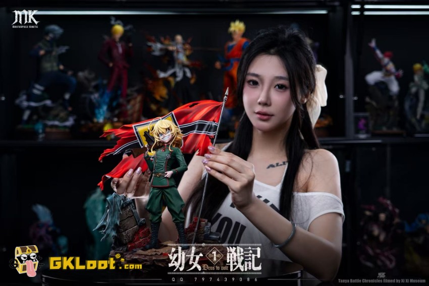 Masterpiece Kinetic Studio 1/4 Saga of Tanya the Evil Tanya von Degurechaff Statue - View 4 Masterpiece Kinetic Studio 1/4 Saga of Tanya the Evil Tanya von Degurechaff Statue - View 4