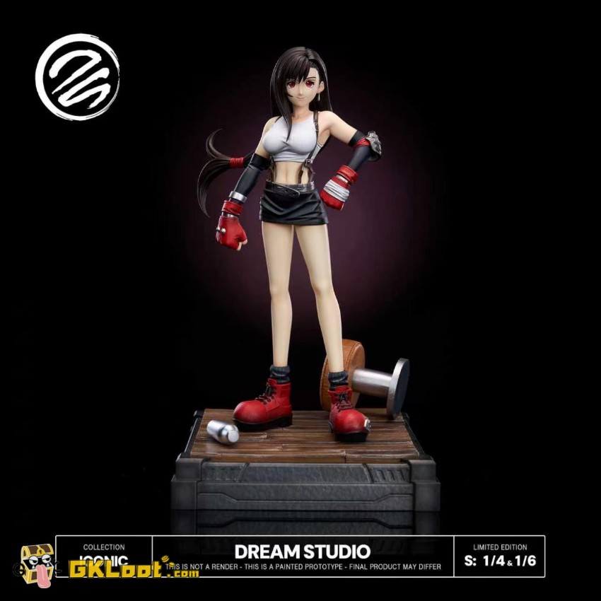 Dream Studio Final Fantasy Tifa Lockhart Statue - View 1 Dream Studio Final Fantasy Tifa Lockhart Statue - View 1
