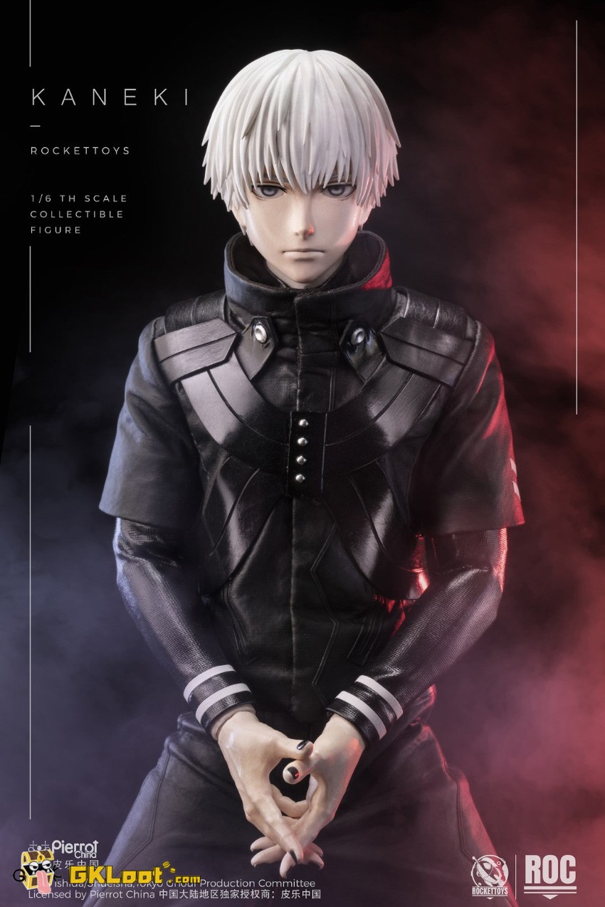 ROCKETTOYS Studio 1/6 Tokyo Ghoul Licensed Kaneki Ken Action Figure - View 10 ROCKETTOYS Studio 1/6 Tokyo Ghoul Licensed Kaneki Ken Action Figure - View 10