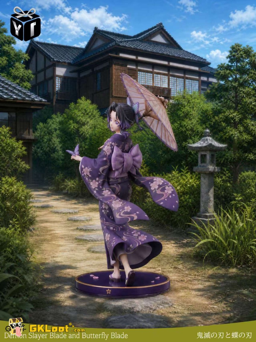 YI Studio 1/6 Demon Slayer Kochou Shinobu Statue - View 4 YI Studio 1/6 Demon Slayer Kochou Shinobu Statue - View 4