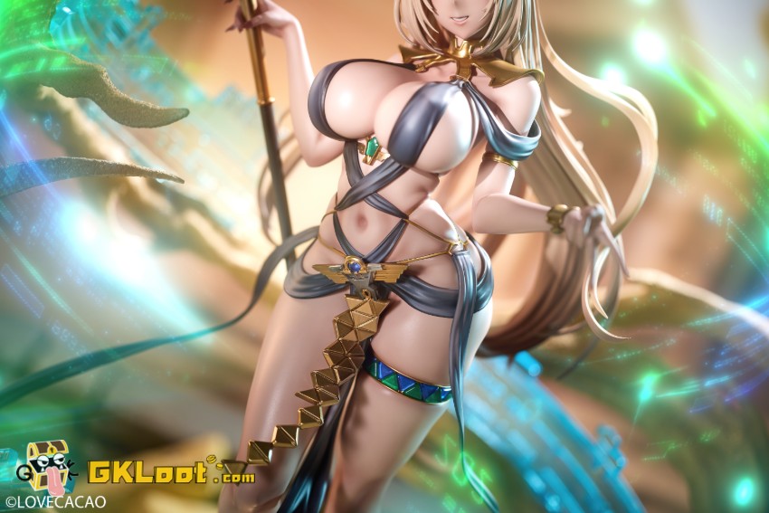 Skin & Hobbysakura Studio 1/4 Original Pharaoh Girl Statue w/ LED - View 8 Skin & Hobbysakura Studio 1/4 Original Pharaoh Girl Statue w/ LED - View 8
