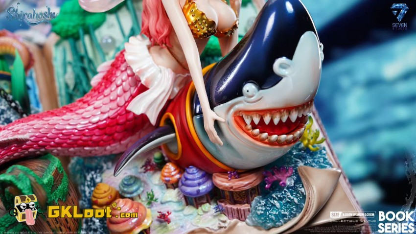 Seven Studio One Piece Shirahoshi Statue - View 8 Seven Studio One Piece Shirahoshi Statue - View 8