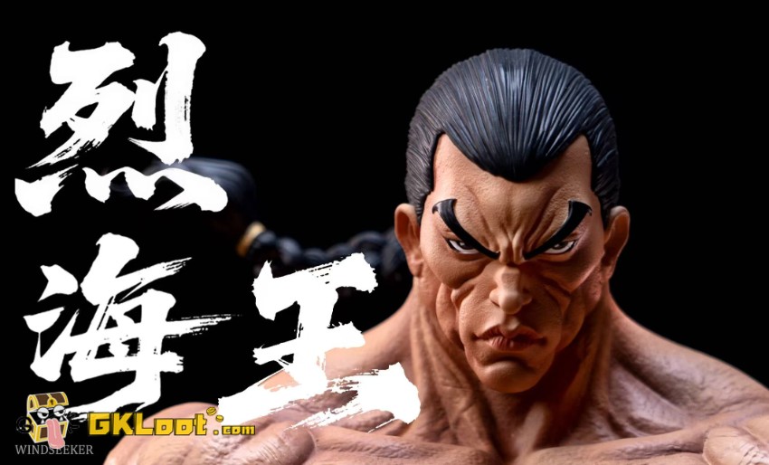 Windseeker Studio Baki the Grappler Retsu Kaioh Statue - View 6 Windseeker Studio Baki the Grappler Retsu Kaioh Statue - View 6