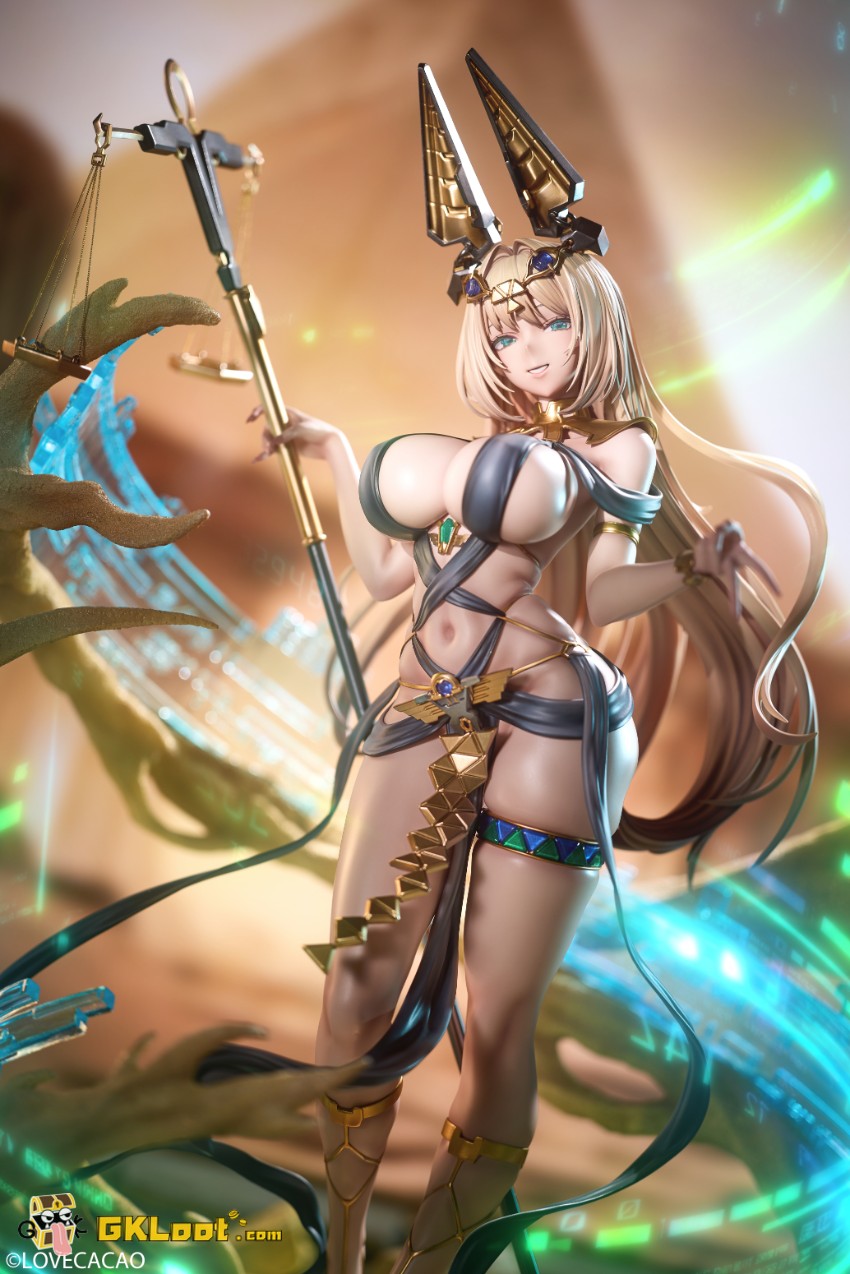 Skin & Hobbysakura Studio 1/4 Original Pharaoh Girl Statue w/ LED - View 5 Skin & Hobbysakura Studio 1/4 Original Pharaoh Girl Statue w/ LED - View 5