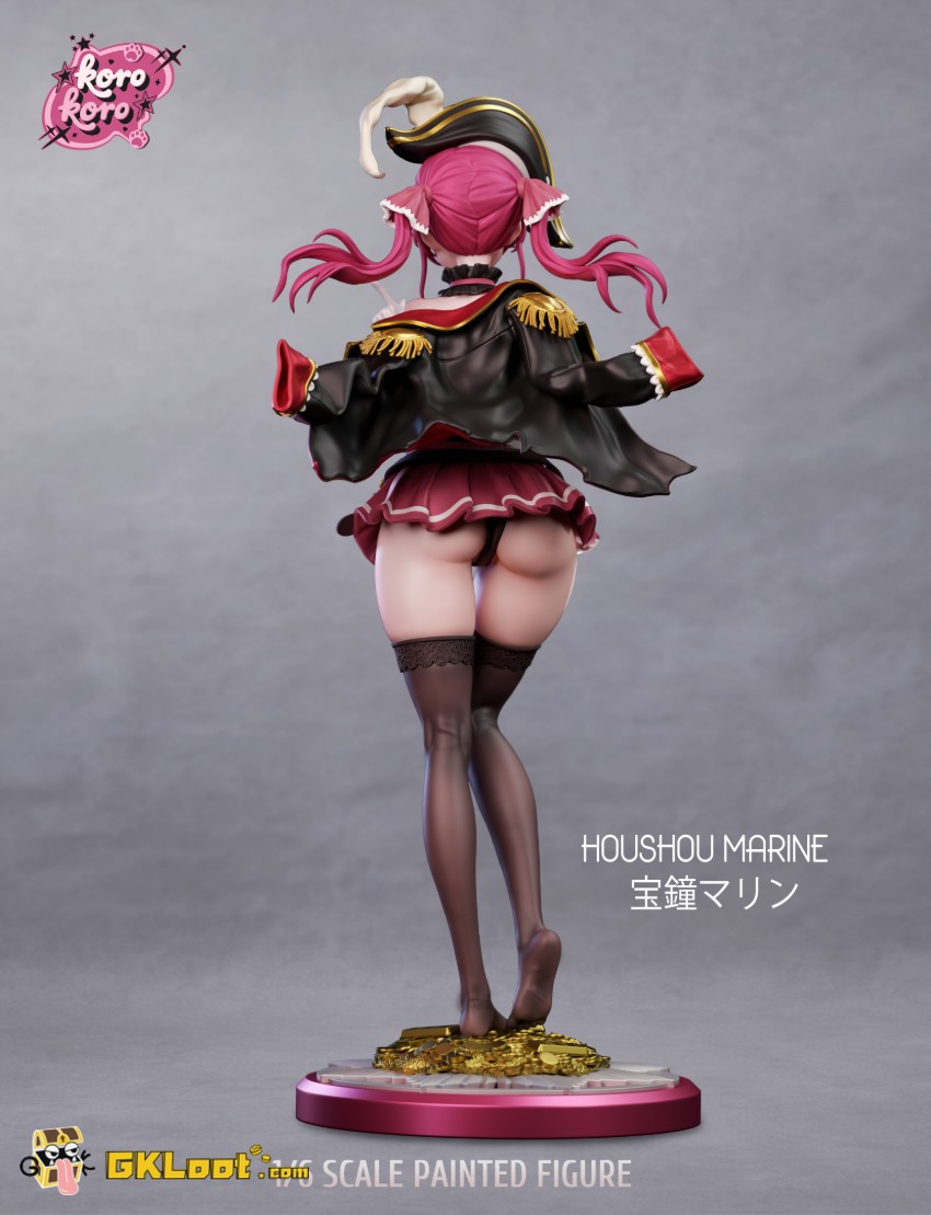 Koro Koro Studio VTuber Houshou Marine Statue - View 5 Koro Koro Studio VTuber Houshou Marine Statue - View 5