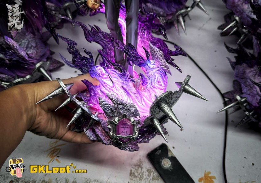 Floating Light Studio 1/6 Hitman Reborn Kyoya Hibari Statue w/ LED - View 1 Floating Light Studio 1/6 Hitman Reborn Kyoya Hibari Statue w/ LED - View 1